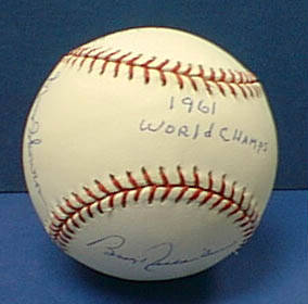 1961 Yankees Infield