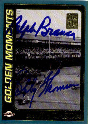 Ralph Branca & Bobby Thomson