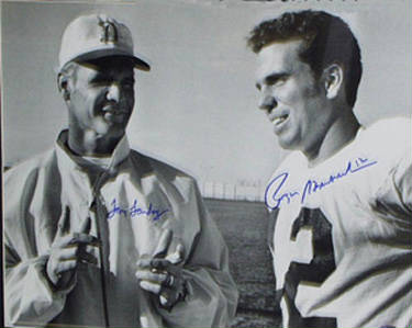 Tom Landry & Roger Staubach
