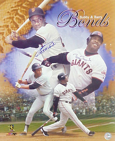 Barry Bonds & Bobby Bonds