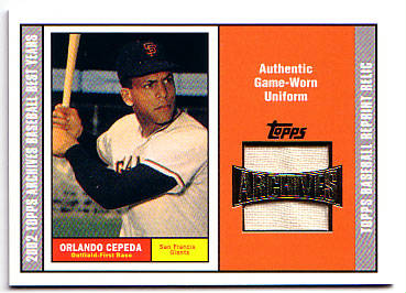 Orlando Cepeda 2002 Topps Archives