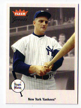 Roger Maris 2002 Fleer Legends