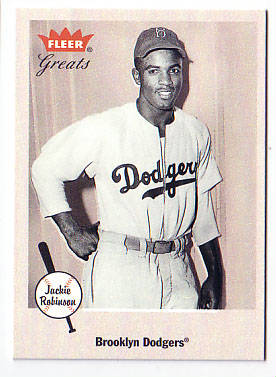  Jackie Robinson 2002 Fleer Legends