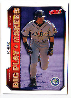 Ichiro Suzuki 2002 Big Playmakers Card
