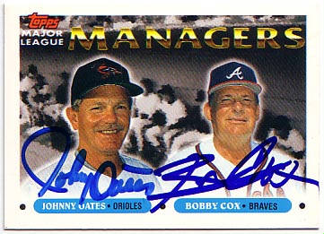 Johnny Oates & Bobby Cox