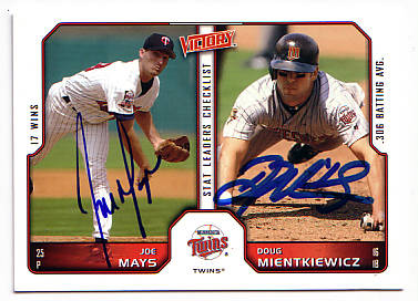 Joe Mays & Doug Mientkiewicz