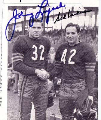 Johnny Lujack & Sid Luckman