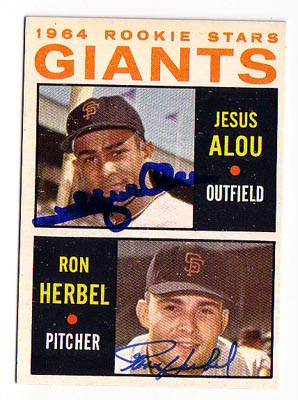 Jesus Alou & Ron Herbel