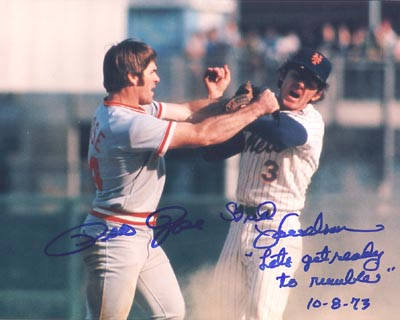 Bud Harrelson Fights Pete Rose