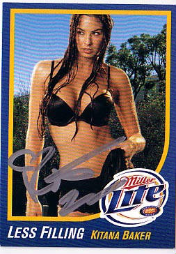 Kitana Baker Miller Lite Girl 