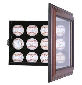 12 Baseball display case cube