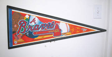 Baseball Full Sized Pennant Holder