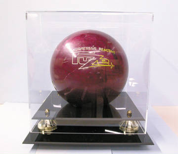 Bowling Ball Deluxe Display Case Cube
