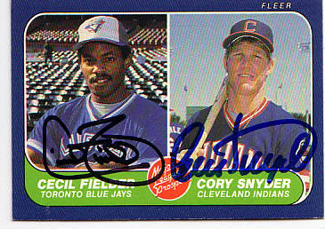 Cory Snyder & Cecil Fielder