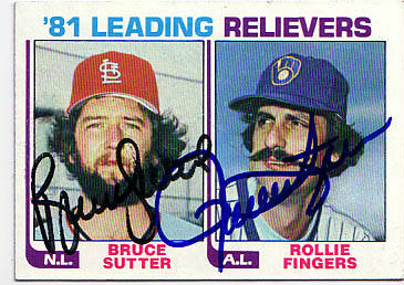 Bruce Sutter & Rollie Fingers