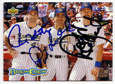 Robin Yount & Paul Molitor & Pat Listach