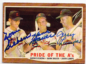 Hank Bauer, Jerry Lumpe & Norm Siebern