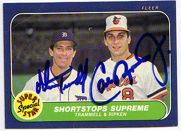 Cal Ripken & Alan Trammell