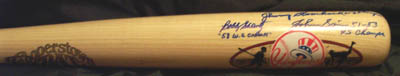 Yankees Legends Bat