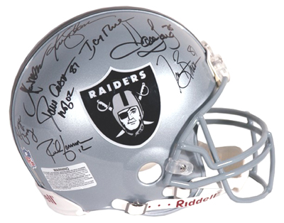 Oakland Raiders Greats Helmet