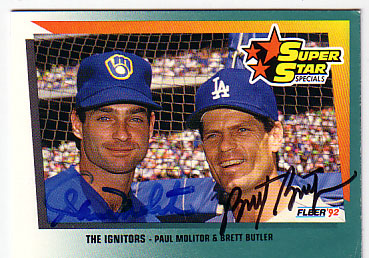 Brett Butler & Paul Molitor