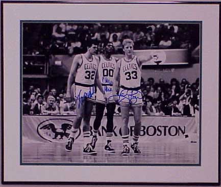 Larry Bird, Kevin McHale, & Robert Parish