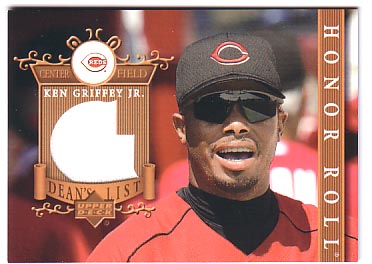 Ken Griffey Jr. Game Used Card