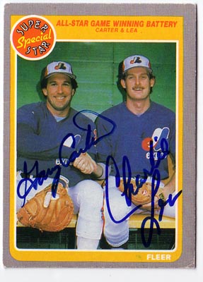 Gary Carter & Charlie Lea