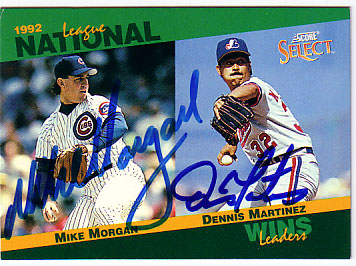 Dennis Martinez & Mike Morgan