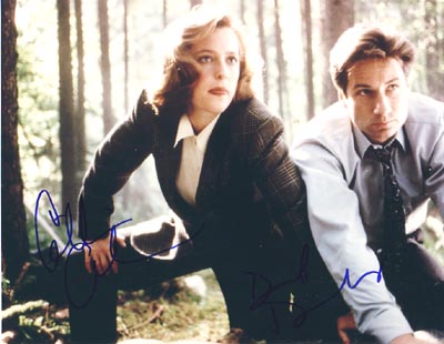 Gillian Anderson & David Duchovny