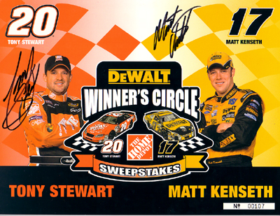 Matt Kenseth & Tony Stewart