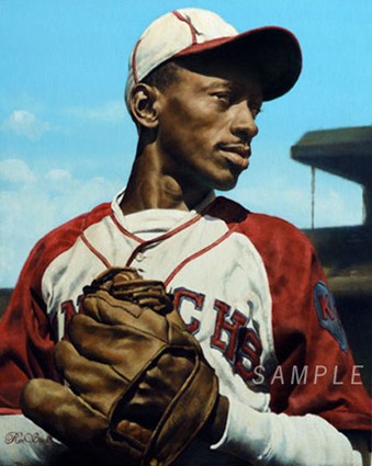 Satchel Paige FINE ART GICLEE