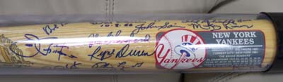 New York Yankees Legends Bat