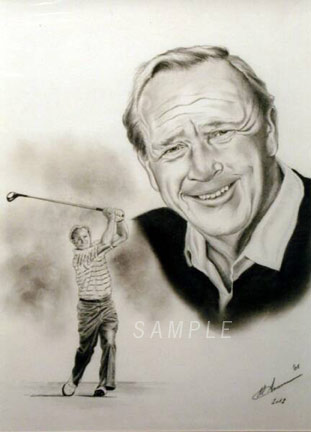 Arnold Palmer FINE ART GICLEE