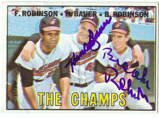 Hank Bauer & Brooks Robinson