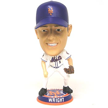  New York Mets David Wright 2008 Big Heads Bobble Head  