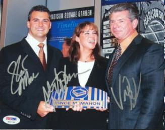 Vince, Shane and Stephanie McMahon