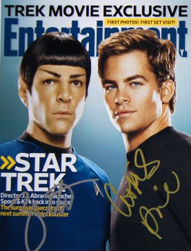 Chris Pine and Zachary Quinto