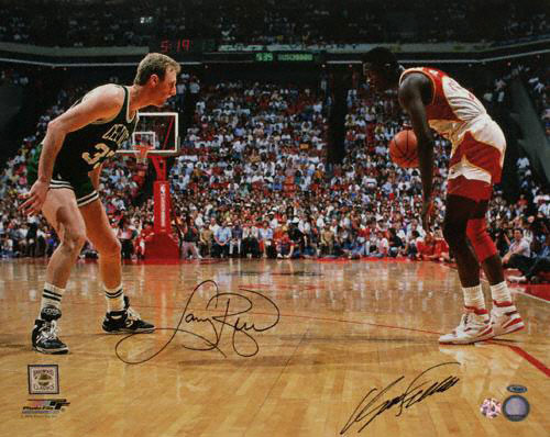 Larry Bird & Dominique Wilkins