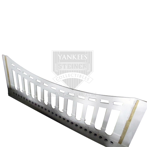 Wooden White Fence-like wall or crowing from the Original Yankee Stadium Club .