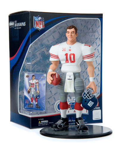 Eli Manning Upper Deck Figurine 12" tall