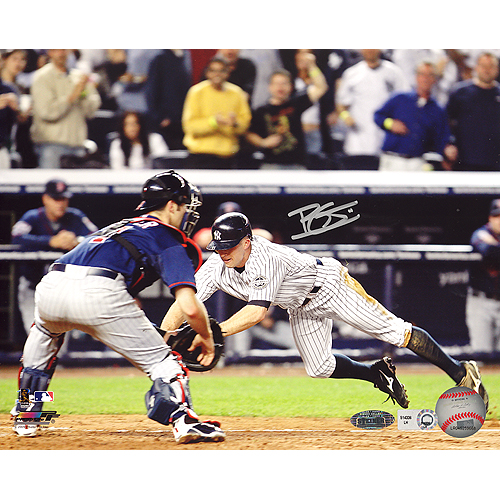 Brett Gardner Autographed Inside The Park Home Run 16x20 Photograph