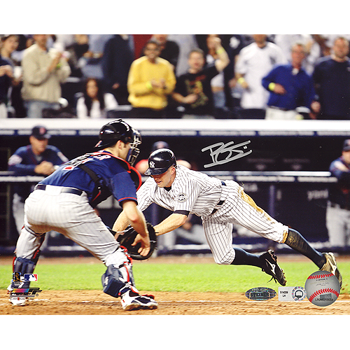 Brett Gardner Autographed Inside The Park Home Run 16x20 Photograph 