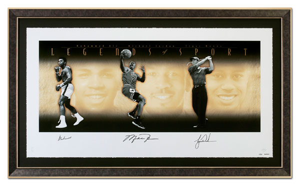 Muhammad Ali •Michael Jordan • Tiger Woods