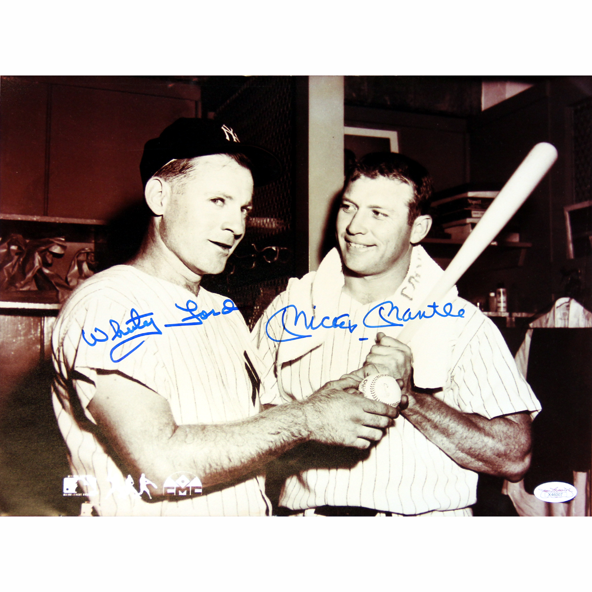 Mickey Mantle & Whitey Ford