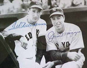 Joe Dimaggio & Ted Williams