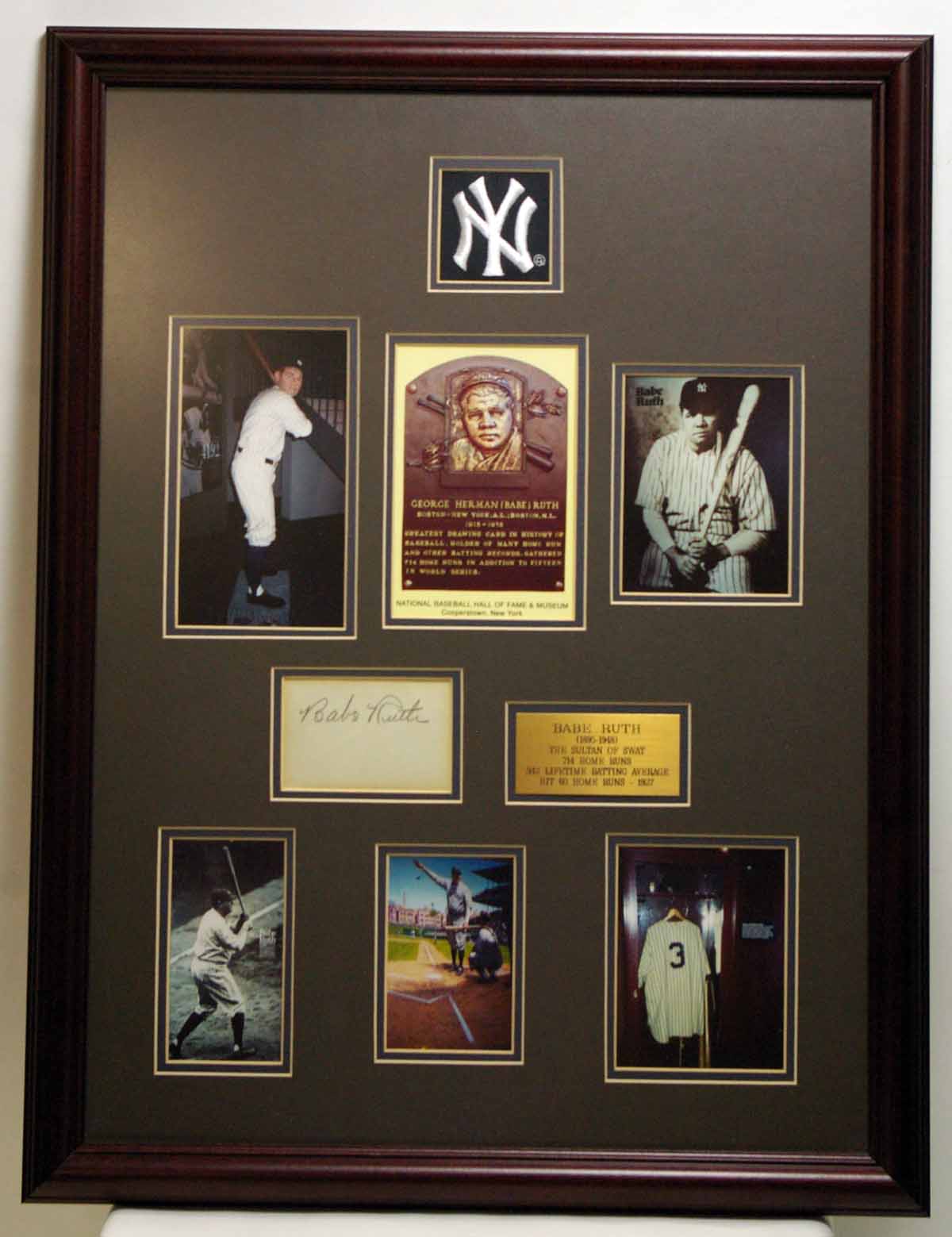 Babe Ruth Masterpiece Collage