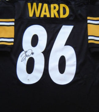 hines ward signed jersey