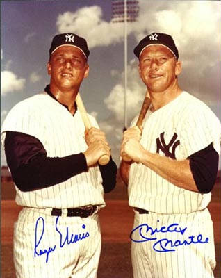 Roger Maris & Mickey Mantle