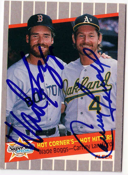 Wade Boggs & Carney Lansford